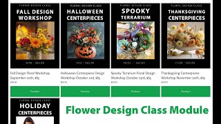 Your Flower Design Class Booking Page Is NOT Easy To Use Heres How To Fix It [upl. by Gerdi847]