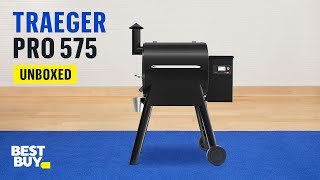 Traeger Pro 575 Grill–From Best Buy [upl. by Relyhs157]