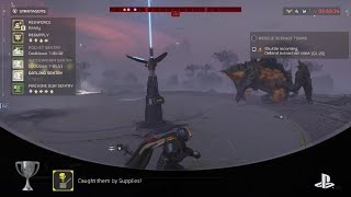 HELLDIVERS 2 Caught them by Supplies Trophy Achievement Example [upl. by Aissela]