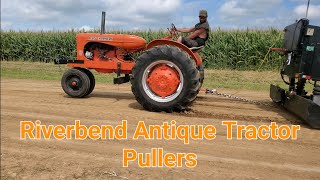 Antique Tractor Pull 2022 Allis Chalmers John deer farmall Oliver IH [upl. by Brittne]