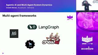 3  Agentic AI and MultiAgent System Dynamics  Catalin Novac Accenture [upl. by Yardley180]