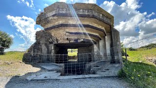 Vanlife France  WW2 Normandy Omaha  Point Du Hoc And Maisey Battery [upl. by Sukramaj]