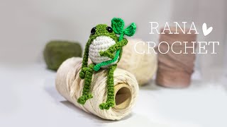 Rana amigurumi crochet tutorial paso a paso [upl. by Swihart]