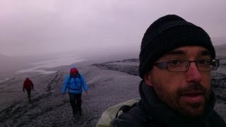 Trekking con crampones en glaciar Vatnajökull [upl. by Alael580]