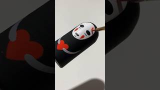 Безликий  роспись брелка 🪄 kaonashi spiritedaway anime art diy безликий брелок pianomusic [upl. by Primrose]