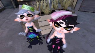 Splatoon GMOD Squid Sisters Vs The UFO [upl. by Blalock92]