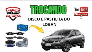 TROCANDO DISCO E PASTILHA LOGAN [upl. by Hamburger]