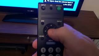 How to Factory Reset Sony Bravia KDL 32BX330 amp others [upl. by Racklin]