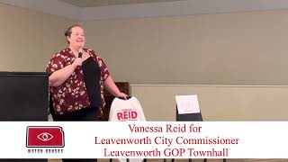 Vanessa Reid for Leavenworth County commissioner Leavenworth county GOP Townhall July 1 24 Reid4LV [upl. by Inanak]