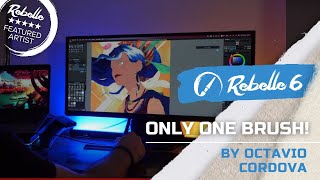 Rebelle 6 One Brush is All You Need by Octavio Cordova [upl. by Nelli847]