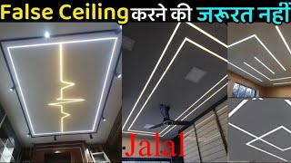 Ceiling me profile light without false ceilingsurface profile lights price Jalal p o p design ￼ [upl. by Pfeifer659]