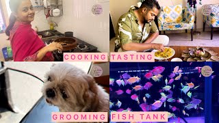 A Day Vlog 😍😎familyvlog pregnancy shanawaz devopetgrooming cookingathome familyfun [upl. by Dusza]