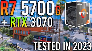 Ryzen 7 5700G  RTX 3070  Good Combo [upl. by Needan]