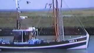 Harlesiel HAR 2Fischkutter Sommer 1990Nordsee [upl. by Norahs]