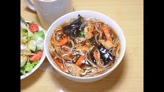 【今日の】サンマー麺【昼食】 [upl. by Tessil28]