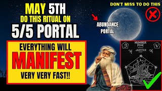 ✅5555 May Manifestation Portal Is Open For Abundance  The 55 Portal [upl. by Glogau]