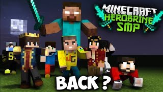 The Herobrine Smp is Back 🔥Dont Miss 👀 minecraft [upl. by Ahsotan]