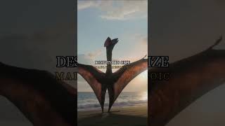 A Real Life Dragon paleontology dinosaur jurassicworld quetzalcoatlus pterosaur [upl. by Sitoel]