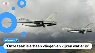 Nederlandse straaljagers de lucht in vanwege Russische bommenwerpers [upl. by Haugen]