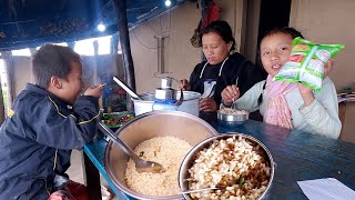 our family all together in the village  Bhumi village vlogs  bhumicooking [upl. by Trina]