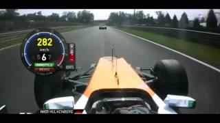 F1 2012 Nico Hulkenberg onboard Start Italian GP 2012 [upl. by Anayk]