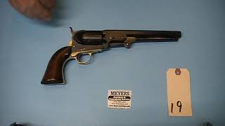 wwwMEYERSAUCTIONScom COLT 1851 NAVY REVOLVER APR 10 2022 [upl. by Callery]