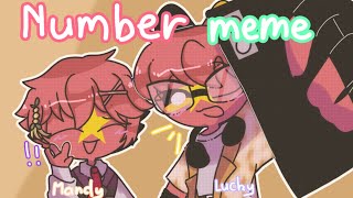 Number meme  Countryhumans  Viet family  Collab with luckychan2k4  Thumbnail by Lucky [upl. by Saito814]