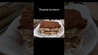 TIRAMISÚ SIN HUEVO rapidísimo de preparar [upl. by Molloy526]