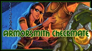 Hearthstone Armorsmith checkmate quest warrior [upl. by Olwen]