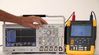 Fluke ScopeMeter Frequency Spectrum [upl. by Chapen19]