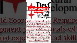 devCon NGO jobs jobopenings ngo sindh update viral shorts new applyonline advwaseemmahar 💯😊 [upl. by Ahtiuqal309]