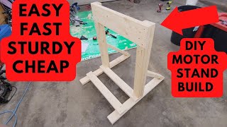 How to Build an Outboard Motor Stand  Step by Step Guide Best Design [upl. by Aron]