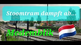 Stoomtram dampft ab [upl. by Lawrenson]