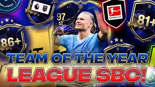 How To Do League SBC Method During Team of the Year [upl. by Chaffinch]