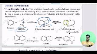 Haworth synthesis of naphthalene phenanthrene amp anthracene polynuclear hydrocarbon  pharmacy💯 [upl. by Valli357]