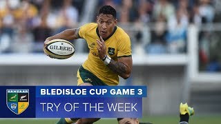 TRY OF THE WEEK 2018 Bledisloe Cup Game 3 [upl. by Wester169]