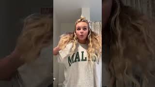 HAIR TUTORIAL  Pressley grwm lifeisbetterwhenyoudance danceclothes [upl. by Edak]