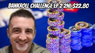 Bankroll challenge episode 2 20 to 1000 Bankroll 2280 [upl. by Ogu]