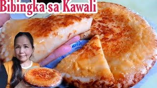 BIBINGKA SA KAWALI  NO OVEN GLUTINOUS RICE CAKE [upl. by Rickart544]