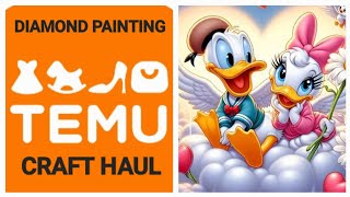 Temu Craft Haul Diamond Paintings [upl. by Alben]