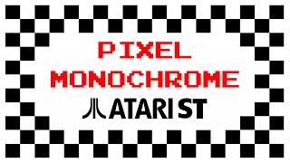 Afficher un pixel monochrome en assembleur sur Atari ST [upl. by Maillil984]