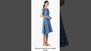 Women Casual KneeLength Dress 780 👗 shorts dress daily wear dresses amazon [upl. by Sarson]