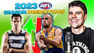 2023 AFL Ladder Prediction [upl. by Ydiarf]