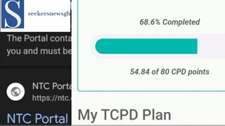 How to check and download your CPD Points on the NTC Teachers Portal Ghana [upl. by Press425]