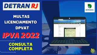 🔸 IPVA 20232024 🔸 DETRAN RJ  Multas Licenciamento Boletos e DPVAT ™ [upl. by Senior488]