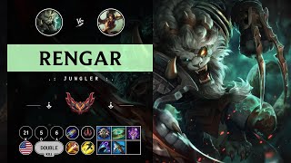 Rengar Jungle vs Nidalee  NA Grandmaster Patch 1411 [upl. by Mendelsohn]