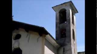 Campane della chiesa di San Barnaba a Villa di Chiavenna SO [upl. by Whiney372]