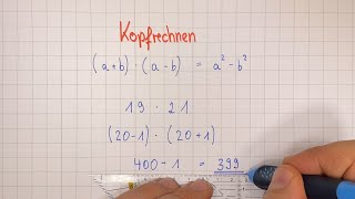 Kopfrechnen  Darum ist dein Mathelehrer immer schneller TRICK [upl. by Augustus73]