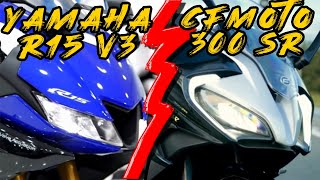 CFMOTO 300SR VS YAMAHA R15 V3  Alin pipiliin nyo sa halagang 160k [upl. by Muhan]