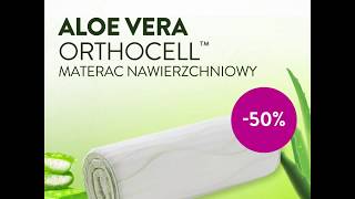 Materac nawierzchniowy Orthocell Dormeo [upl. by Carce]